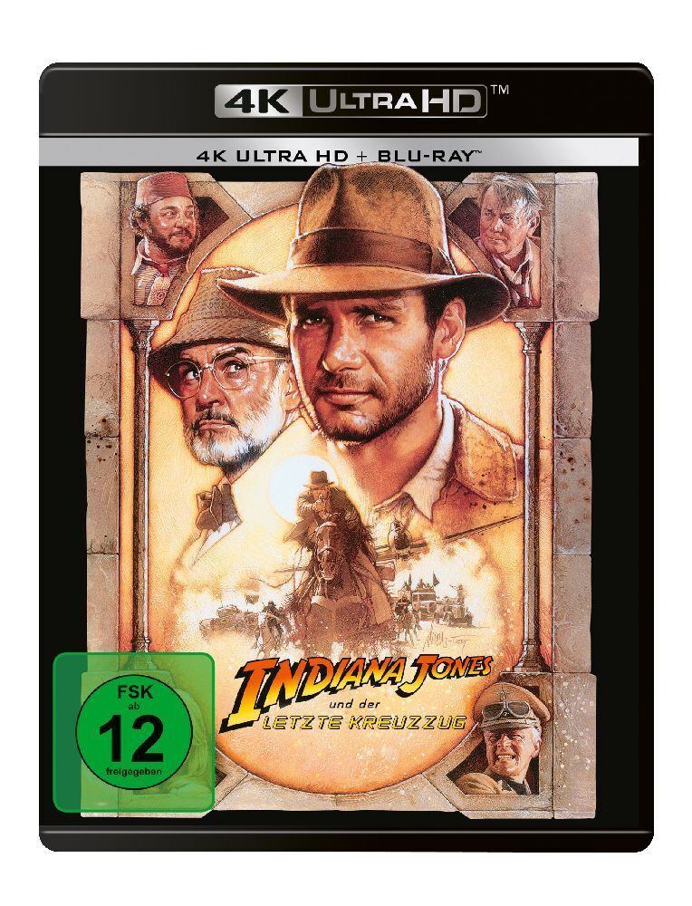 Cover: 5053083261788 | Indiana Jones und der letzte Kreuzzug, 1 4K UHD-Blu-ray + 1 Blu-ray