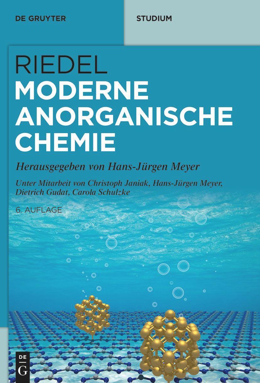 Cover: 9783110790078 | Riedel Moderne Anorganische Chemie | Christoph Janiak (u. a.) | Buch