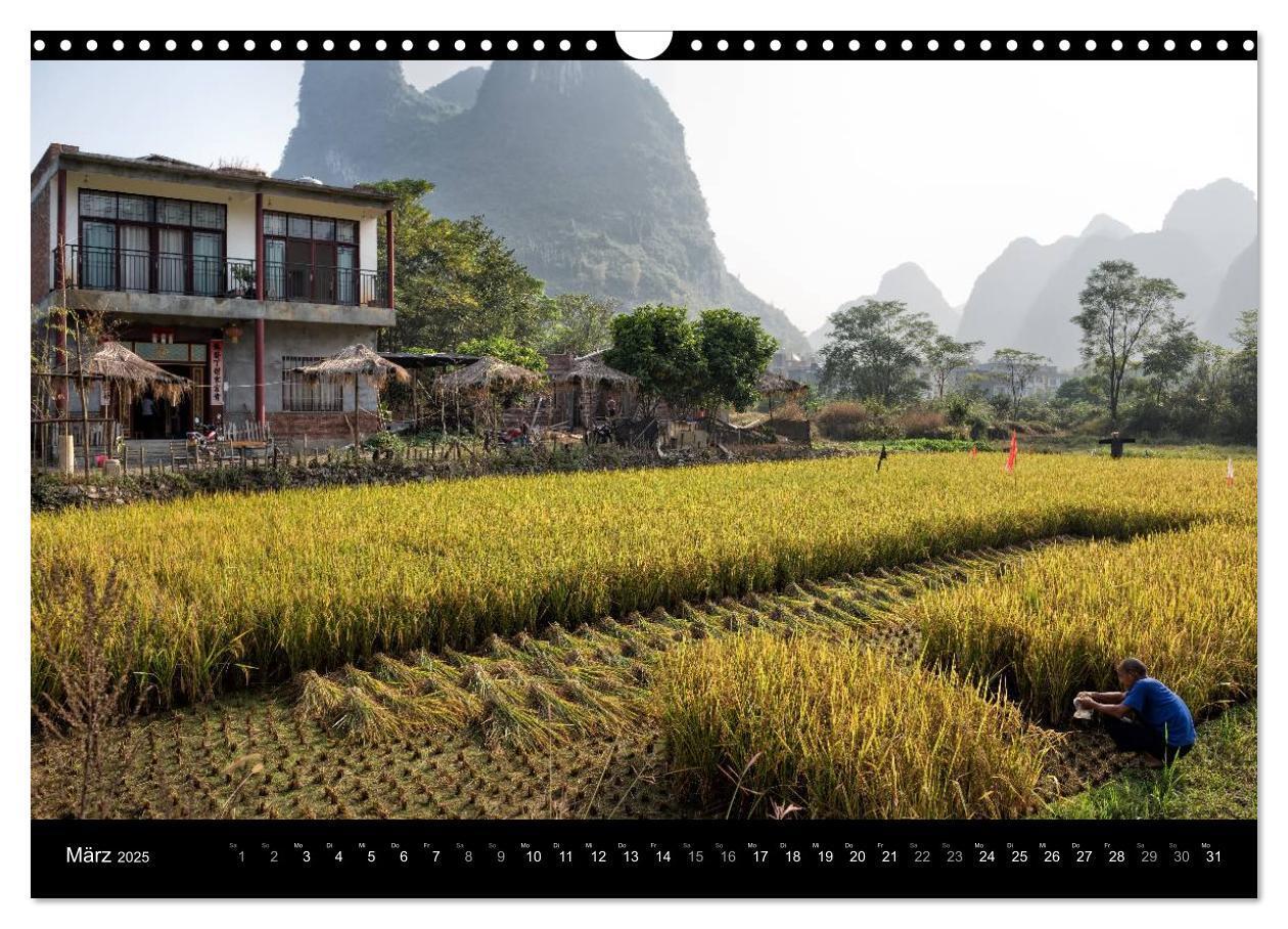 Bild: 9783435627516 | CHINA - Zauberberge am Drachenfluss (Wandkalender 2025 DIN A3...