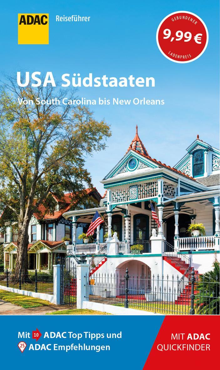 Cover: 9783956894855 | ADAC Reiseführer USA Südstaaten | Ralf Johnen | Taschenbuch | 144 S.