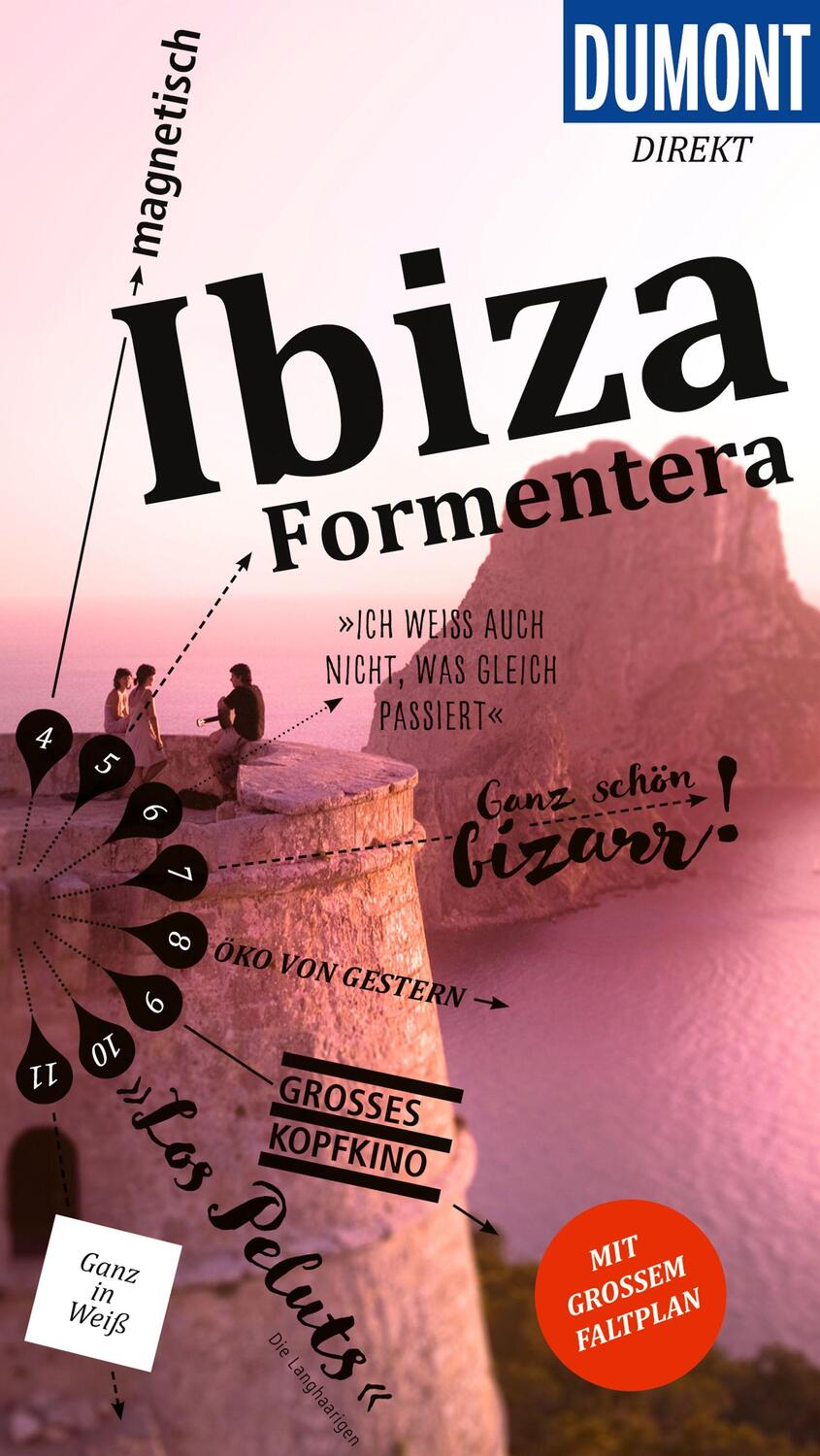 Cover: 9783616000138 | DuMont direkt Reiseführer Ibiza, Formentera | Mit großem Faltplan