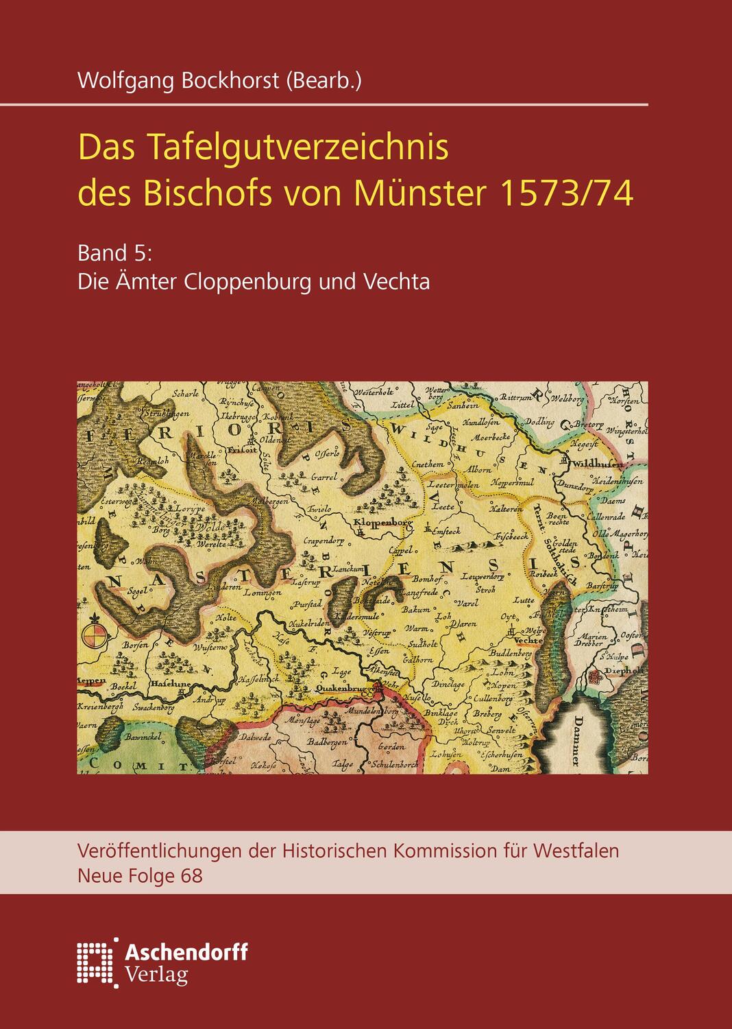 Cover: 9783402151426 | Das Tafelgutverzeichnis des Bischofs von Münster 1573/74, Band 5