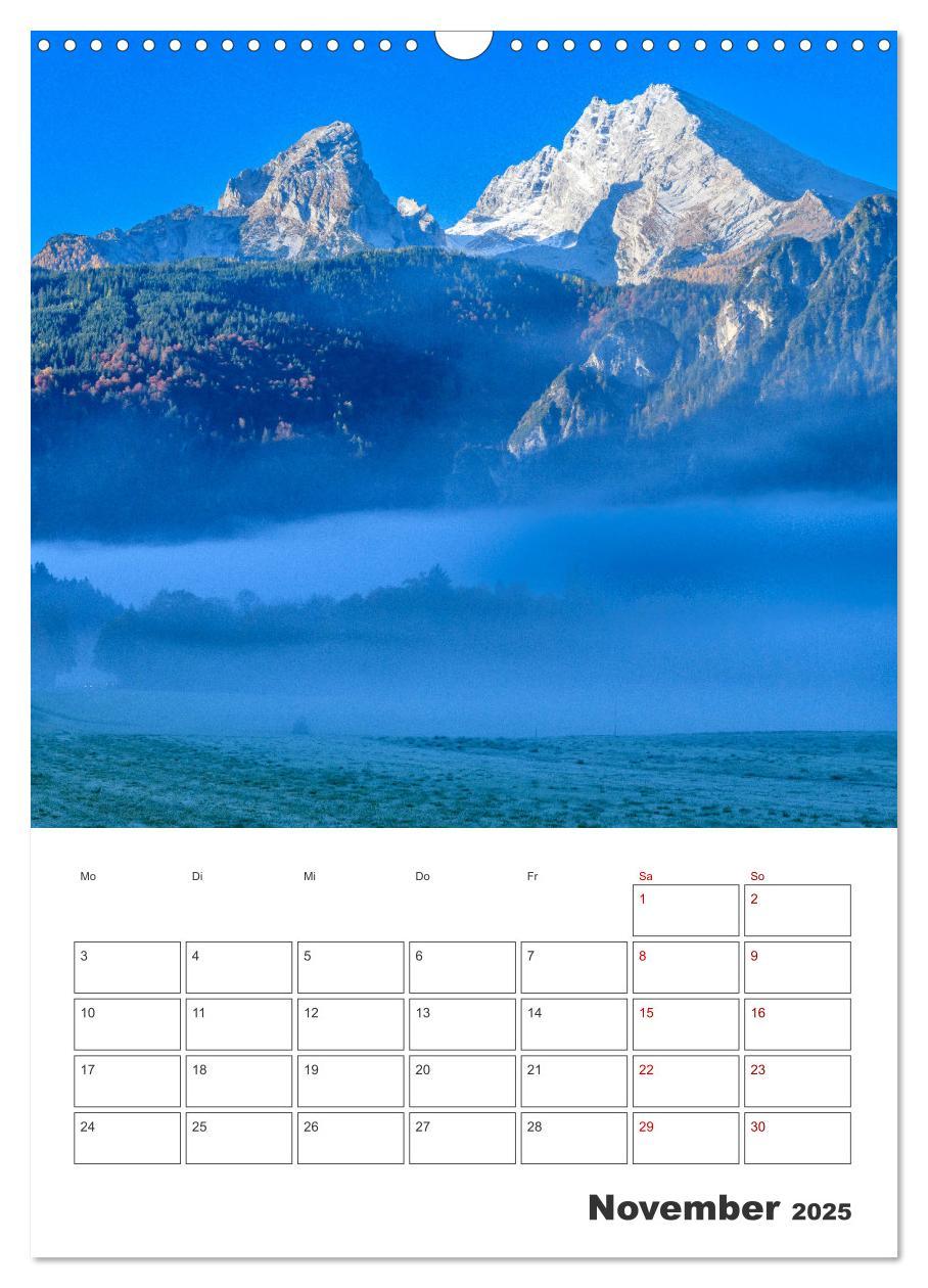 Bild: 9783435909896 | Vier Jahreszeiten im Berchtesgadener Land (Wandkalender 2025 DIN A3...