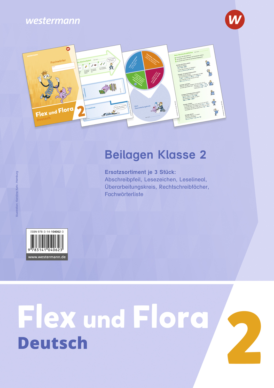 Cover: 9783141040623 | Flex und Flora - Ausgabe 2021 | Ersatzsortiment Beilagen 2 (3er-Paket)