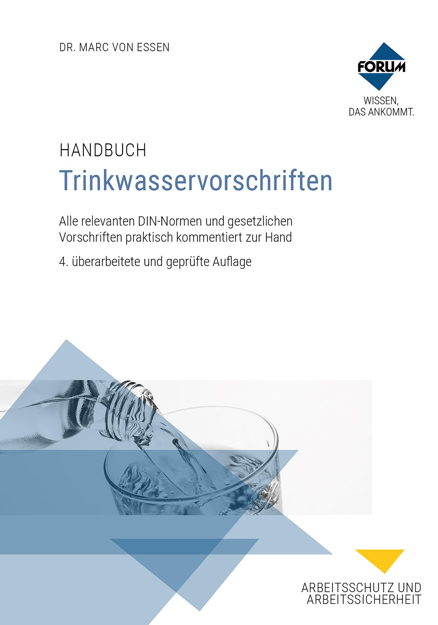 Cover: 9783963148705 | Handbuch Trinkwasservorschriften | Bastian Horst (u. a.) | Taschenbuch