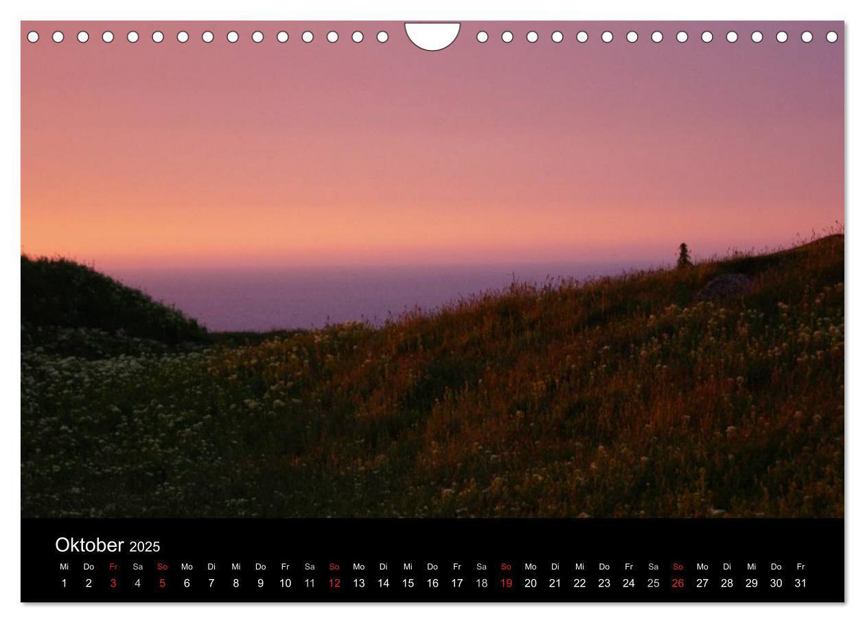 Bild: 9783435806867 | Abend in Helgoland (Wandkalender 2025 DIN A4 quer), CALVENDO...