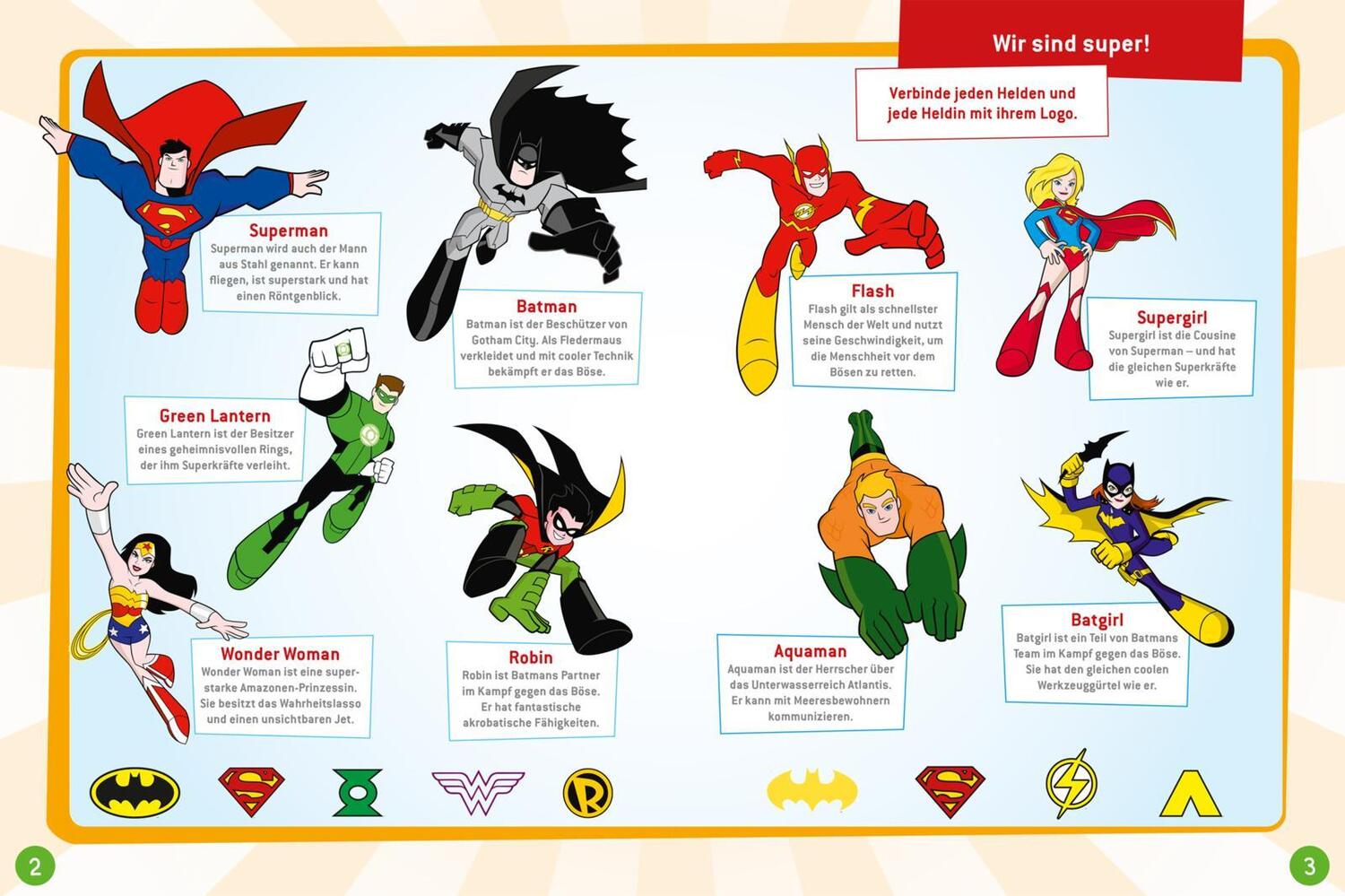 Bild: 9783845121383 | DC Superhelden: Malen und Rätseln mit den Superhelden | Taschenbuch