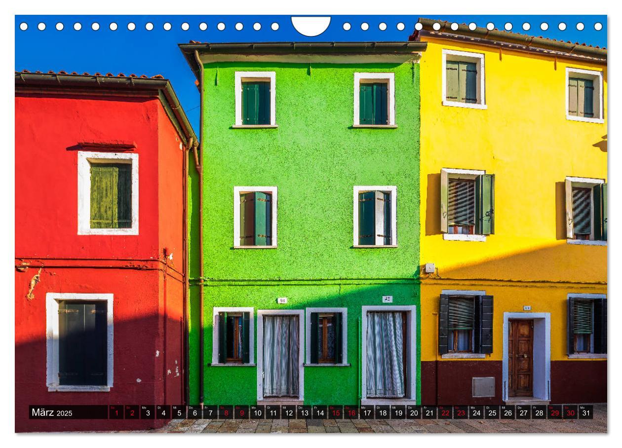 Bild: 9783435134670 | Burano - Die Insel der bunten Häuser (Wandkalender 2025 DIN A4...