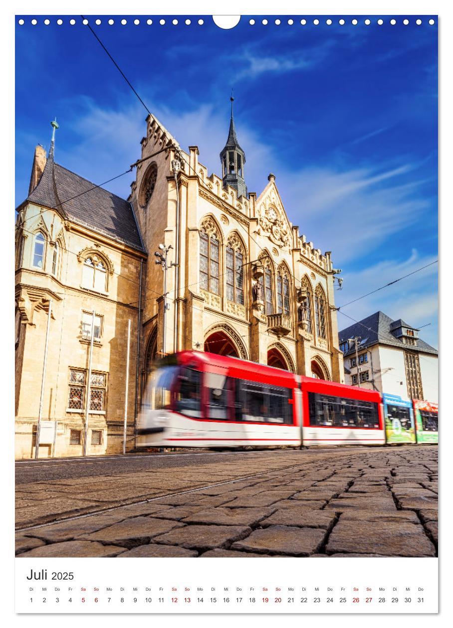 Bild: 9783457184295 | Erfurt - Die romantische Altstadt (Wandkalender 2025 DIN A3 hoch),...