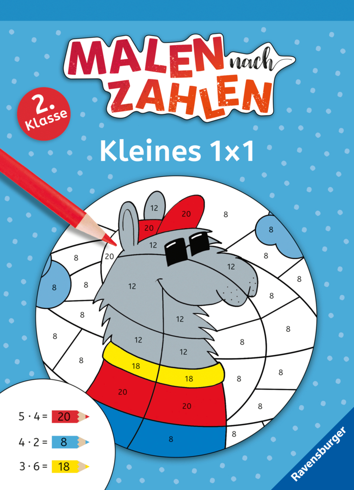 Cover: 9783473416226 | Malen nach Zahlen, 2. Kl.: Kleines 1 x 1 | Mia Carlo | Taschenbuch