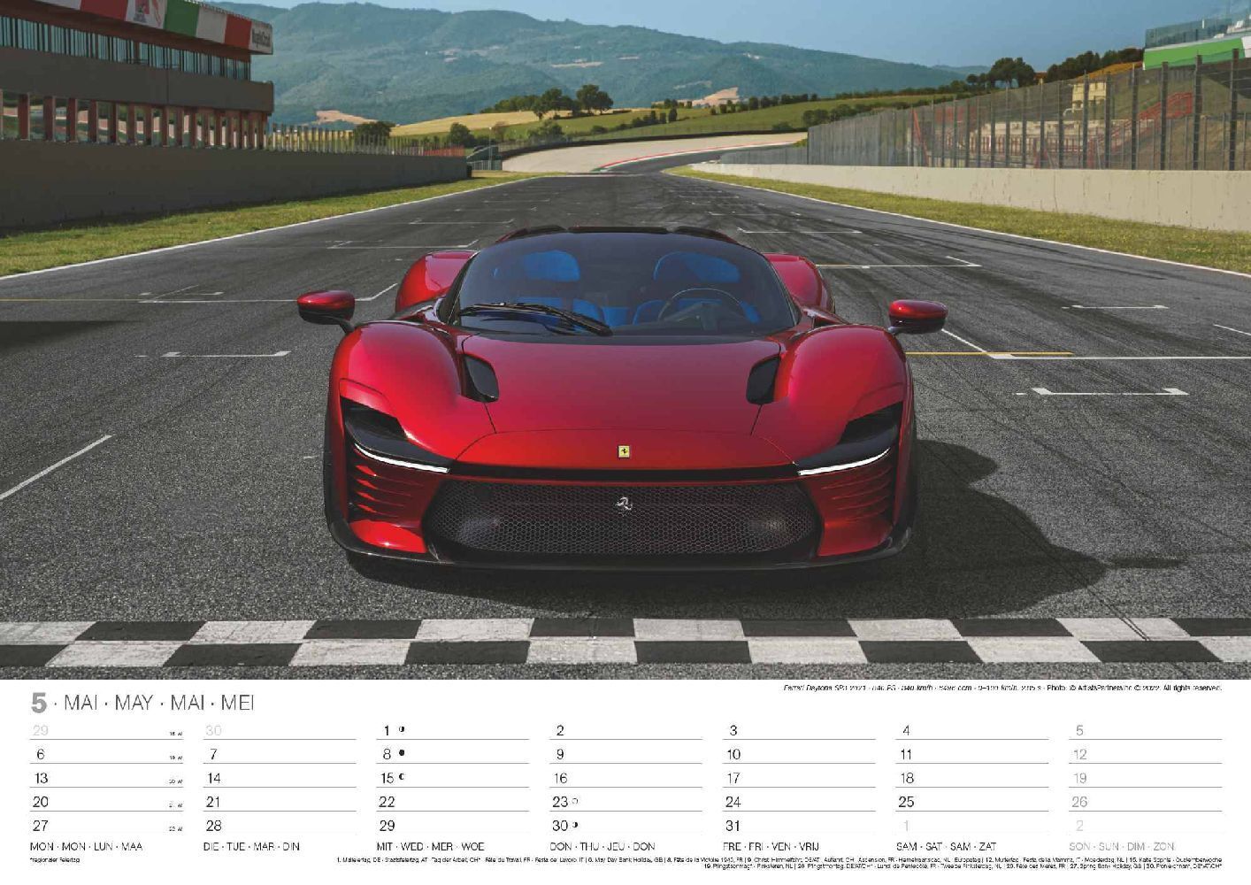 Bild: 4002725986597 | Sports Cars 2024 - Foto-Kalender - Wand-Kalender - 42x29,7 - Autos