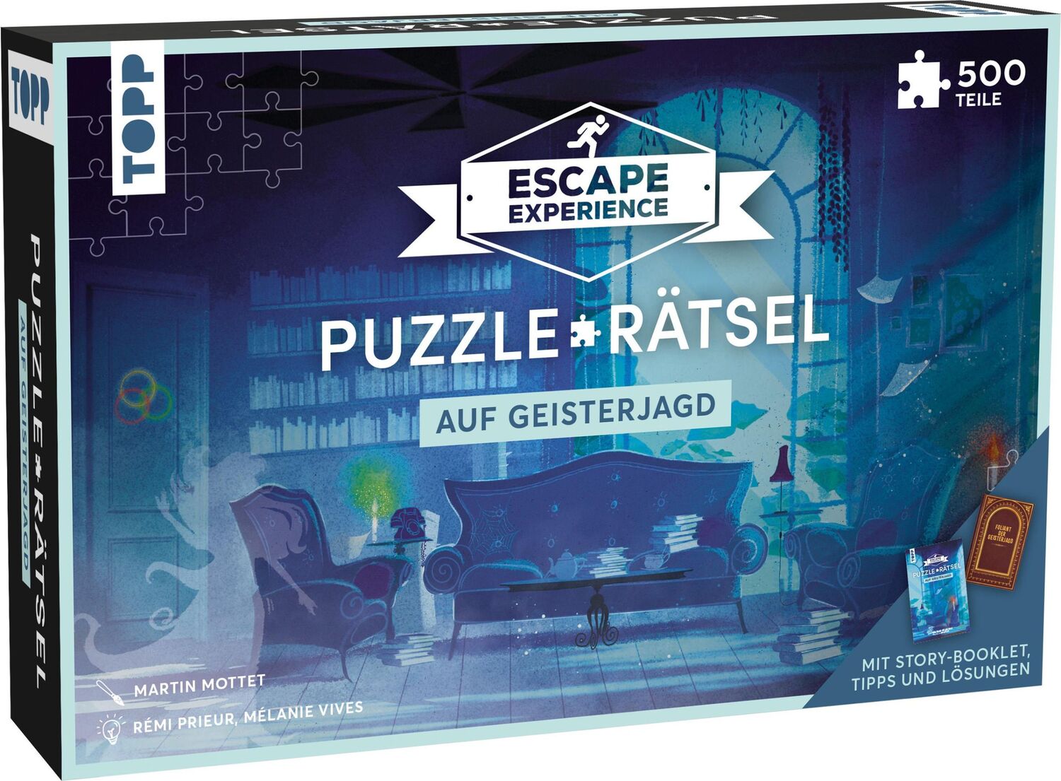 Cover: 4007742185824 | Escape Experience - Puzzle-Rätsel - Auf Geisterjagd | Vives (u. a.)