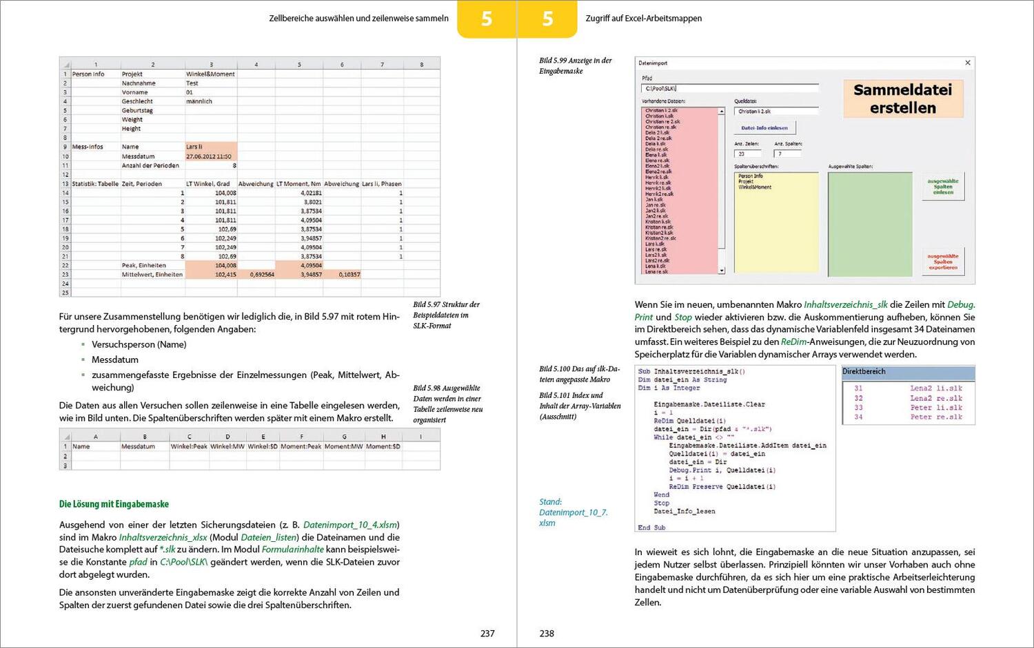 Bild: 9783832803186 | Daten importieren und organisieren mit Excel-VBA | Dieter Klein | Buch