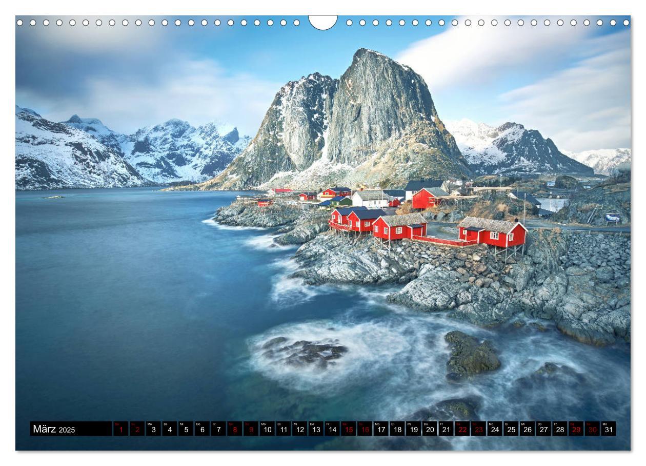 Bild: 9783435218820 | Lofoten Inselzauber (Wandkalender 2025 DIN A3 quer), CALVENDO...