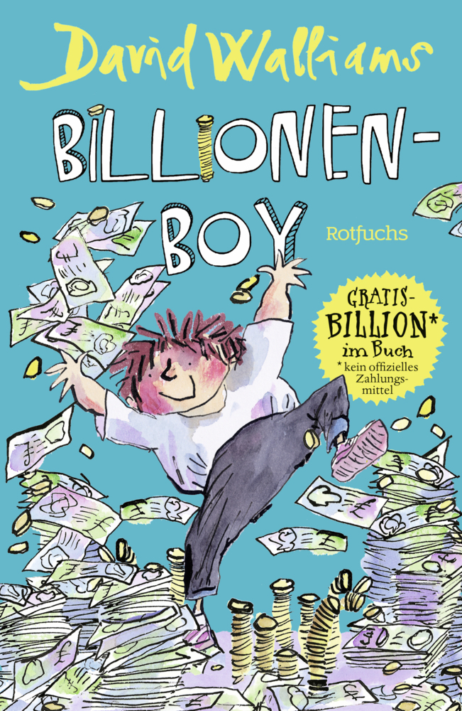 Cover: 9783499218095 | Billionen-Boy | David Walliams | Buch | Deutsch | 2018 | Rowohlt TB.