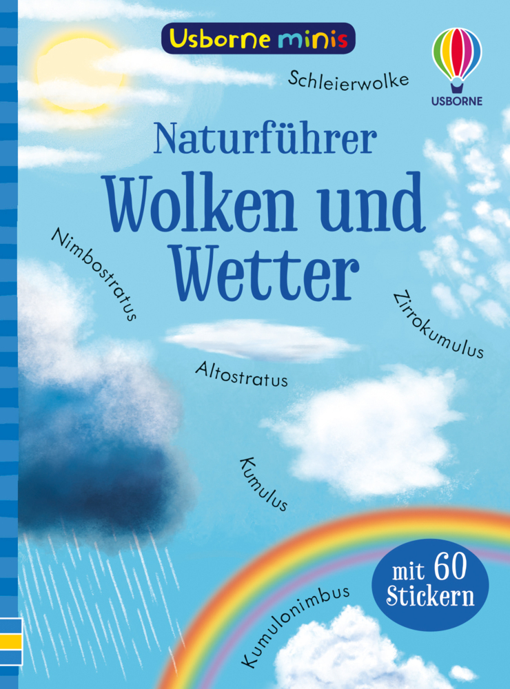 Cover: 9781789417548 | Usborne Minis Naturführer: Wolken und Wetter | mit 60 Stickern | Nolan