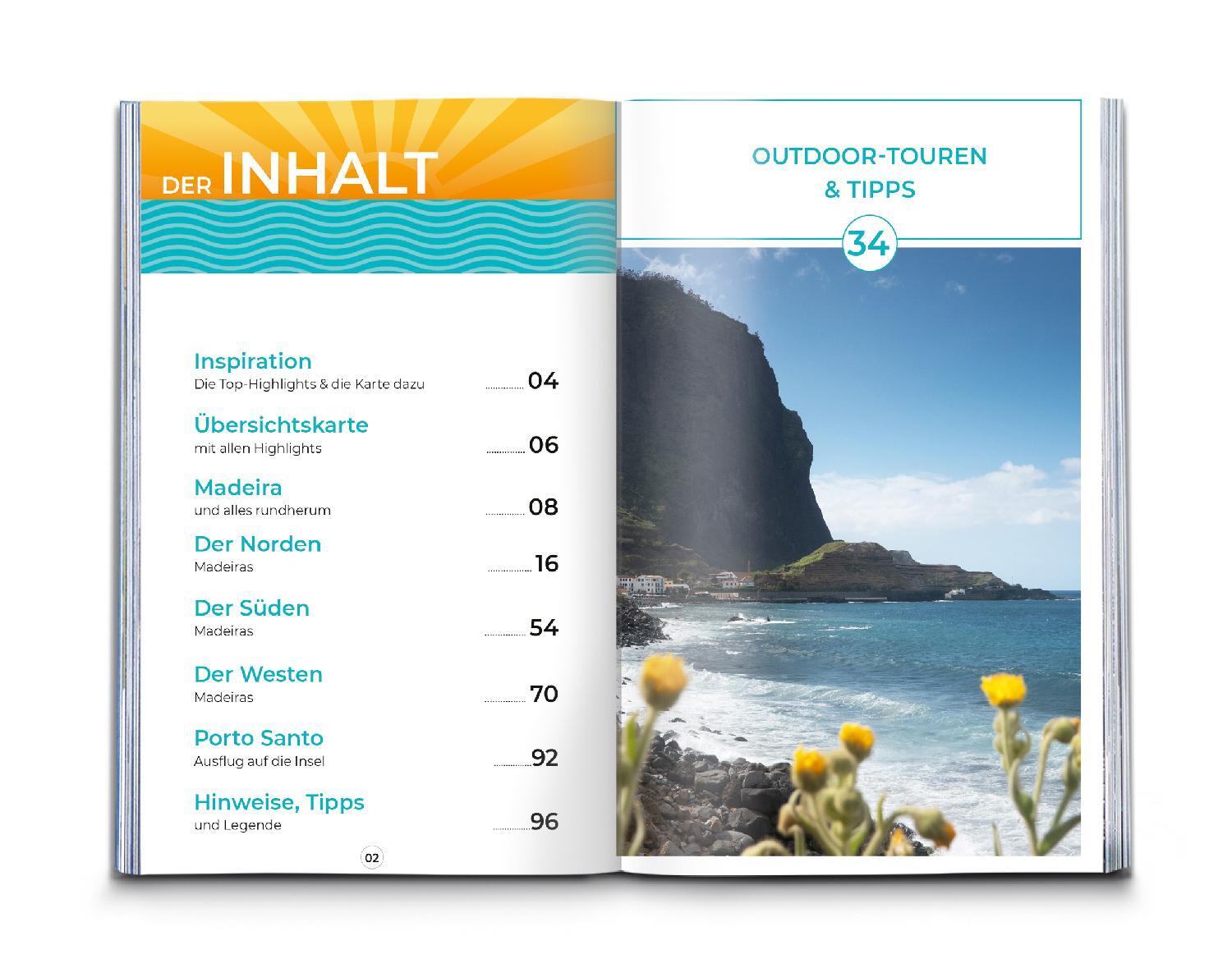 Bild: 9783991541479 | KOMPASS Inspiration Madeira | 34 Natur- und Wanderhighlights | Buch