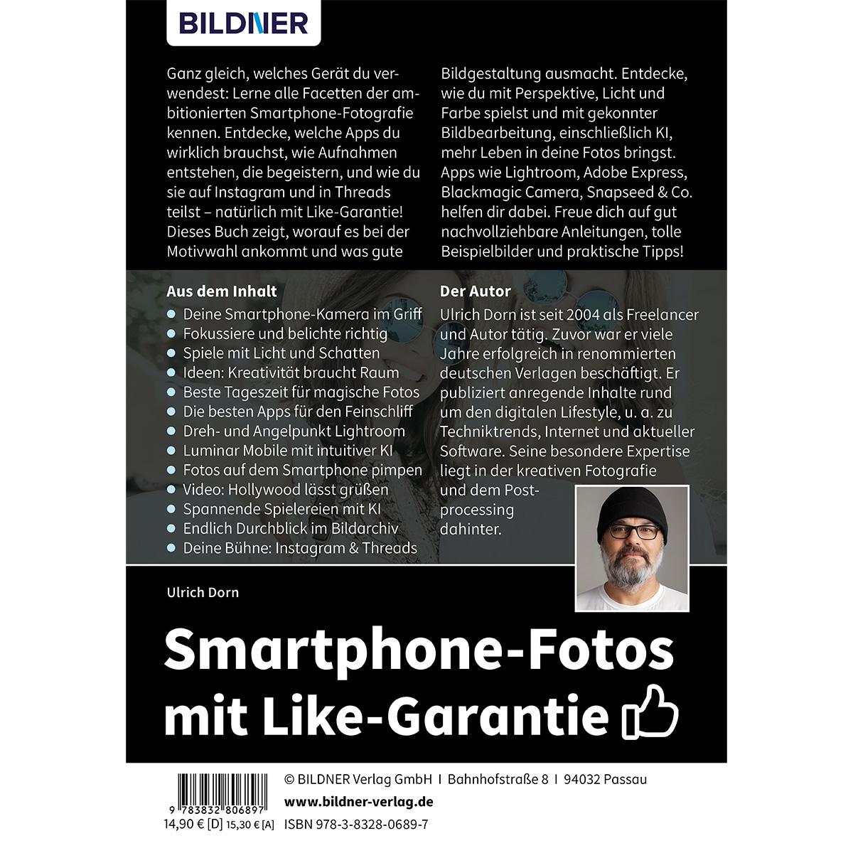 Rückseite: 9783832806897 | Smartphone-Fotos mit Like-Garantie | Ulrich Dorn | Taschenbuch | 2025