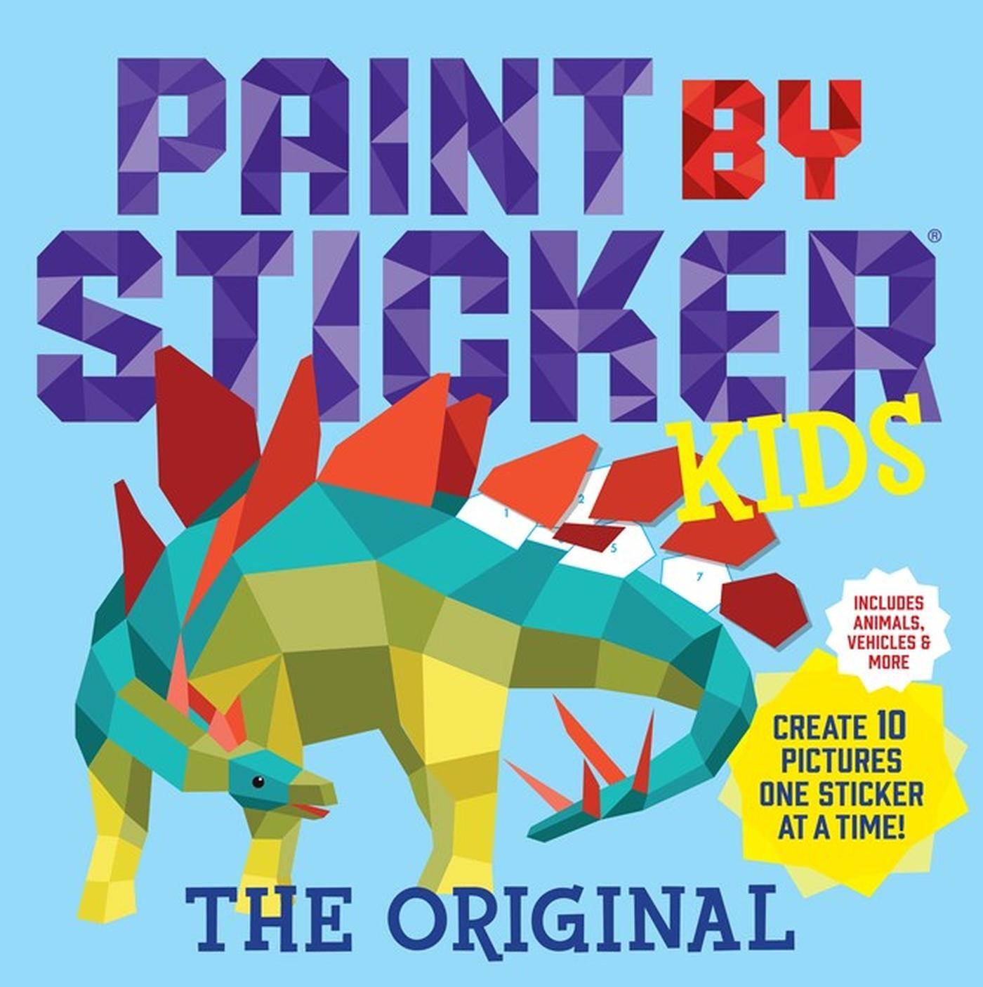 Cover: 9780761189411 | Paint by Sticker: Kids | Create 10 Pictures One Sticker at a Time
