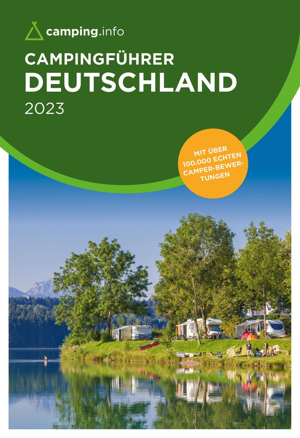 Cover: 9783982410012 | camping.info Campingführer Deutschland 2023 | Camping.info GmbH | Buch