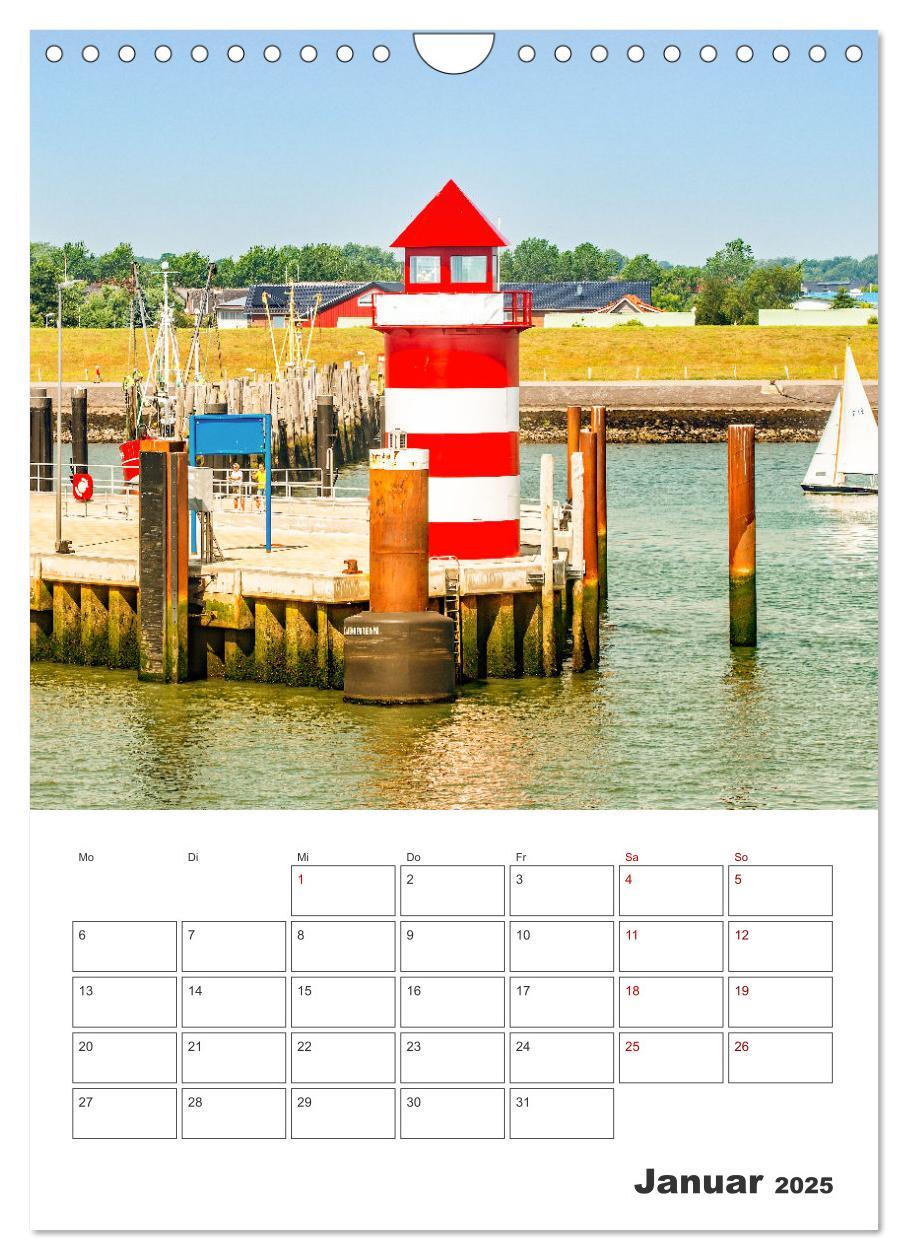 Bild: 9783435917297 | Insel Föhr - Urlaubsplaner (Wandkalender 2025 DIN A4 hoch),...