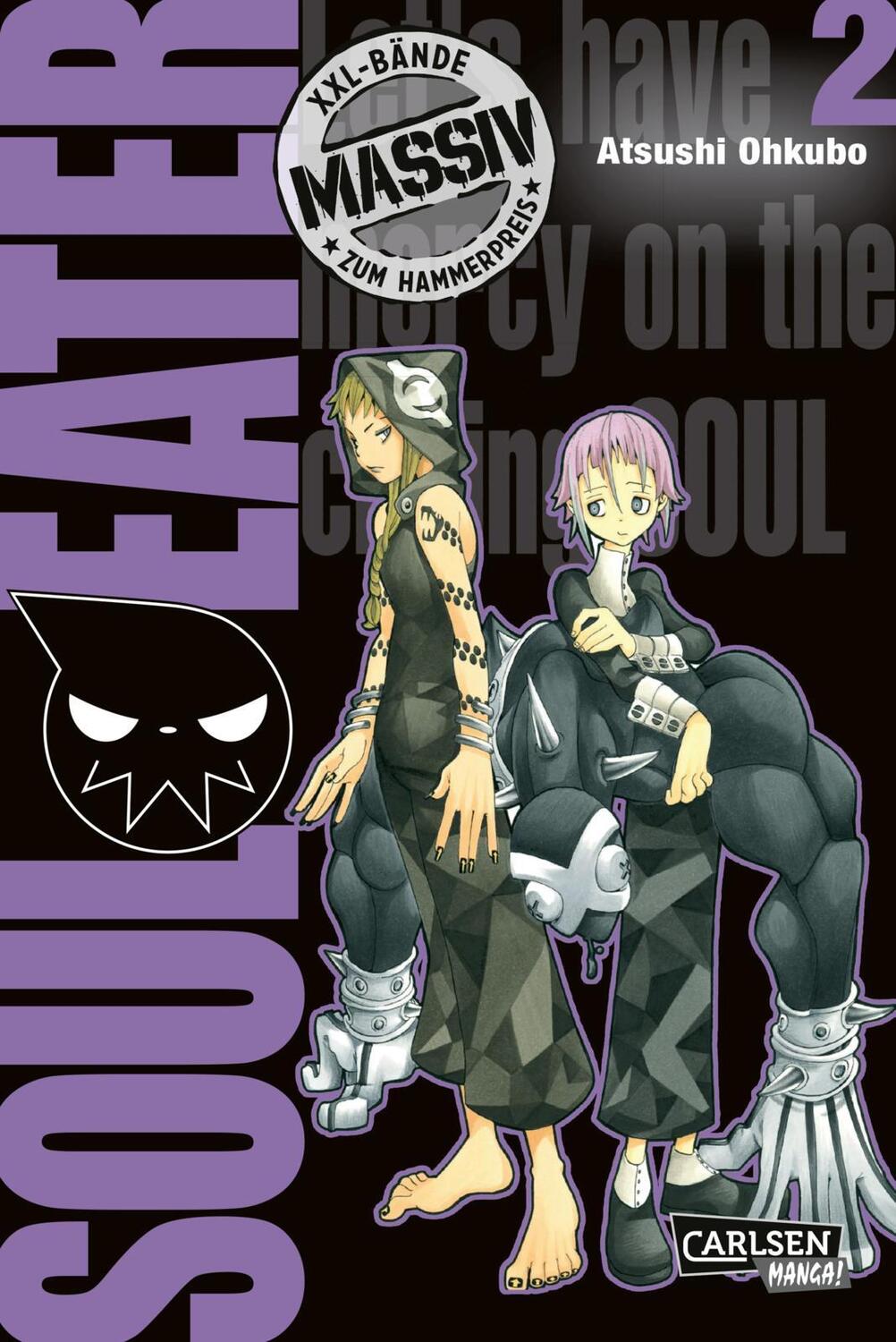 Cover: 9783551029621 | Soul Eater Massiv 2 | Düstere Manga Fantasy-Action im Sammelband