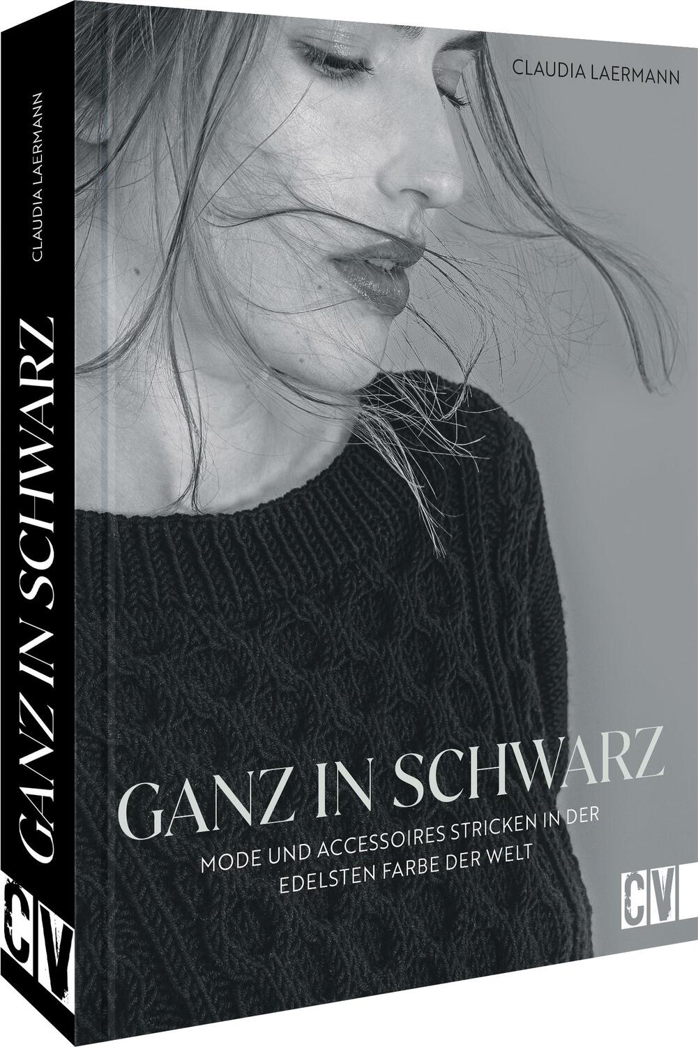 Cover: 9783841067586 | Ganz in Schwarz - Mode und Accessoires stricken in der edelsten...