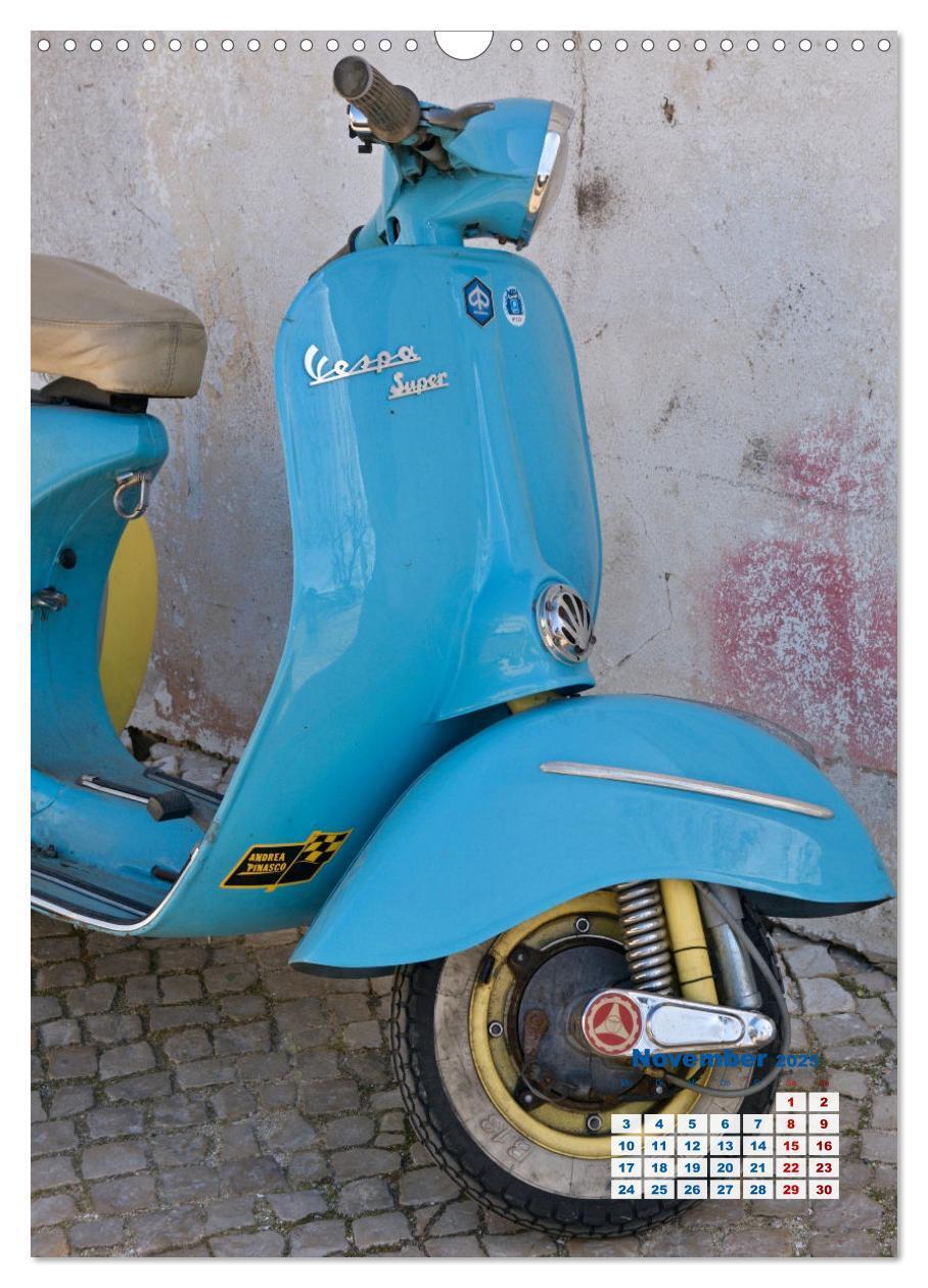 Bild: 9783435865109 | Die Liebe zur Vespa (Wandkalender 2025 DIN A3 hoch), CALVENDO...