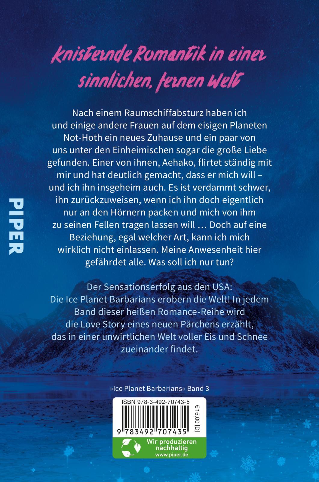 Rückseite: 9783492707435 | Ice Planet Barbarians - Kira und Aehako | Ruby Dixon | Taschenbuch