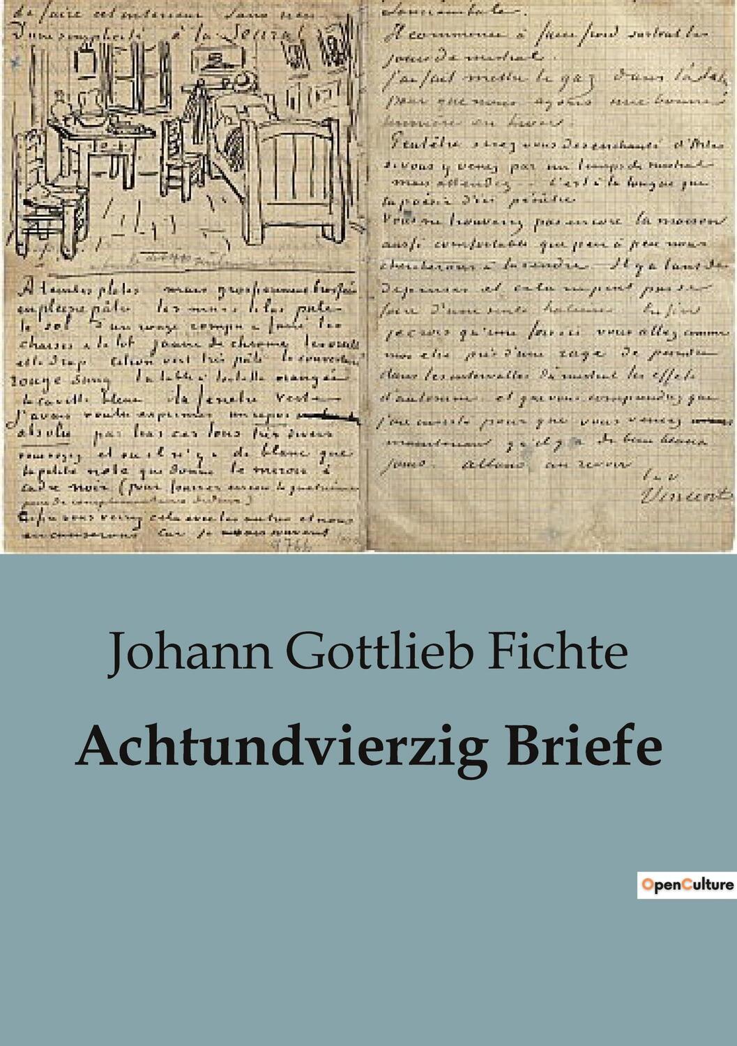 Cover: 9791041816767 | Achtundvierzig Briefe | Johann Gottlieb Fichte | Taschenbuch | 134 S.