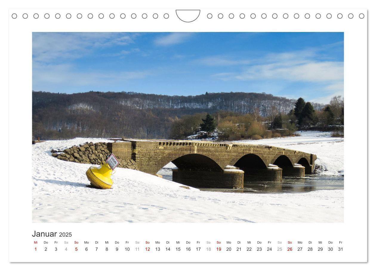 Bild: 9783435000029 | Der Edersee, Nordhessens Atlantis (Wandkalender 2025 DIN A4 quer),...