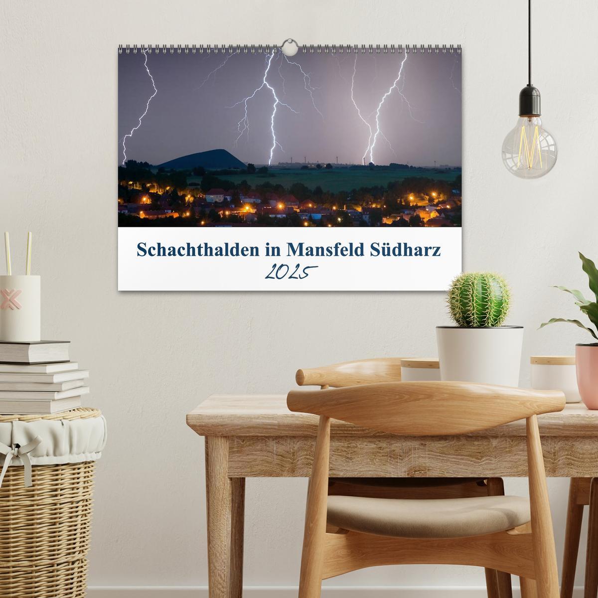 Bild: 9783435219070 | Schachtanlagen in Mansfeld Südharz (Wandkalender 2025 DIN A3 quer),...