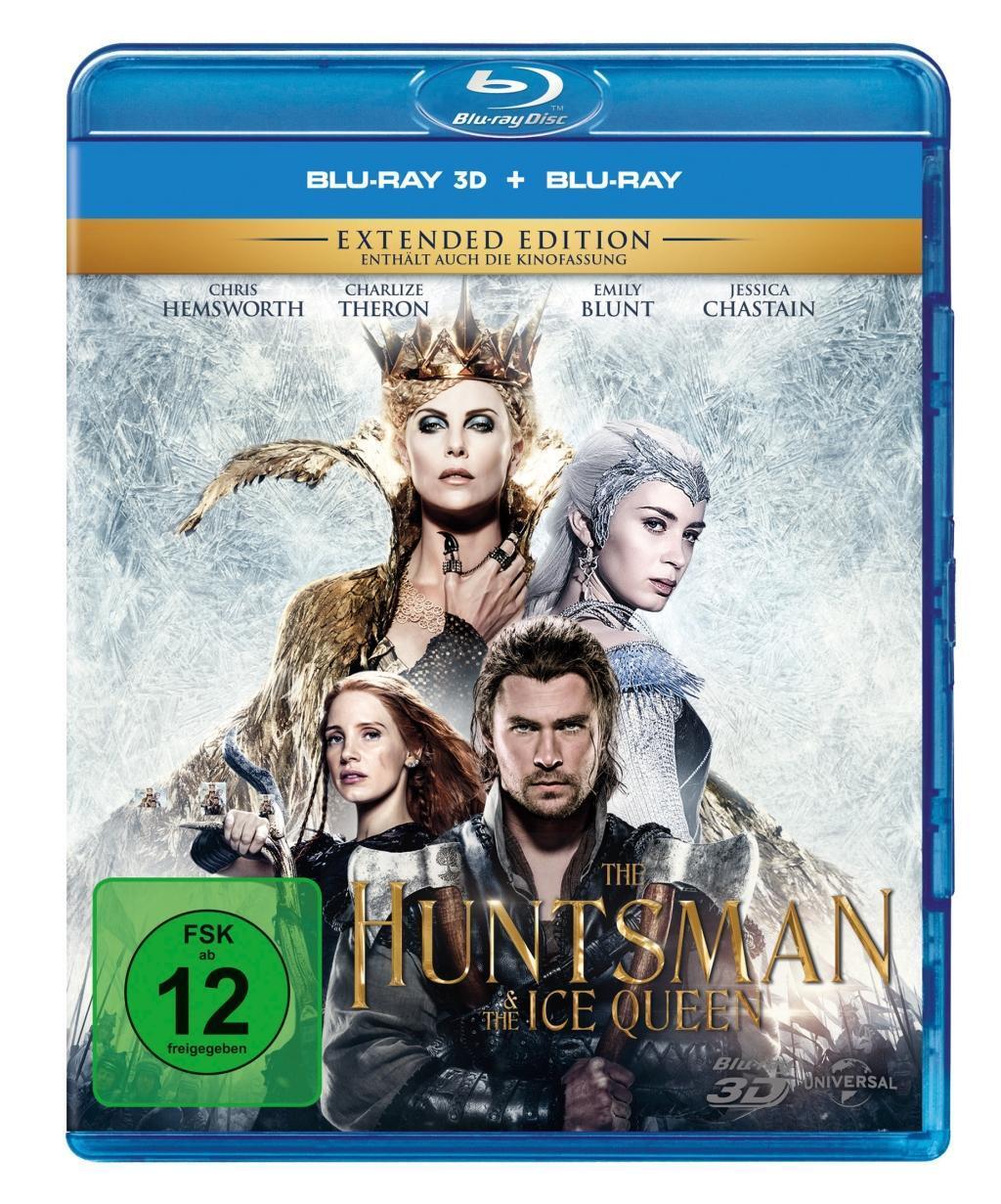 Cover: 5053083079895 | The Huntsman & the Ice Queen | Blu-ray 3D + 2D / Extended Edition