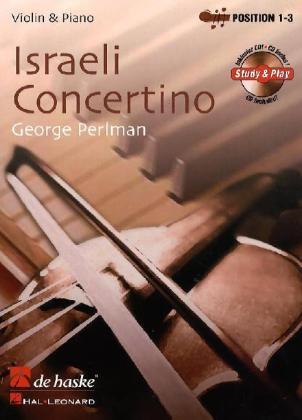 Cover: 9789043127103 | Israeli Concertino, für Violine u. Klavier, m. Audio-CD | Perlman