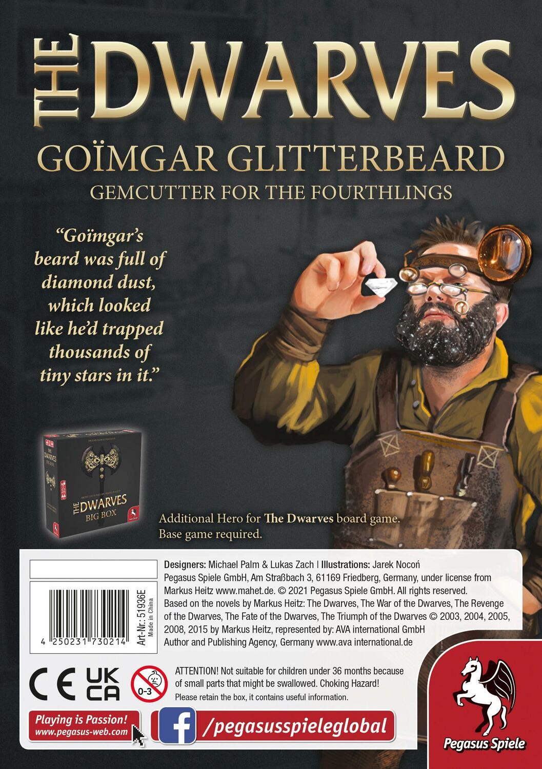 Cover: 4250231730214 | The Dwarves Characterpack Goimgar (English Edition) | Spiel | 51936E
