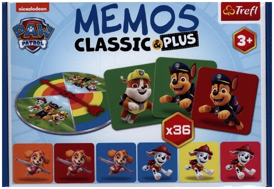 Cover: 5900511022698 | Memos classic&plus Paw Patrol (Kinderspiel) | Spiel | In Spielebox