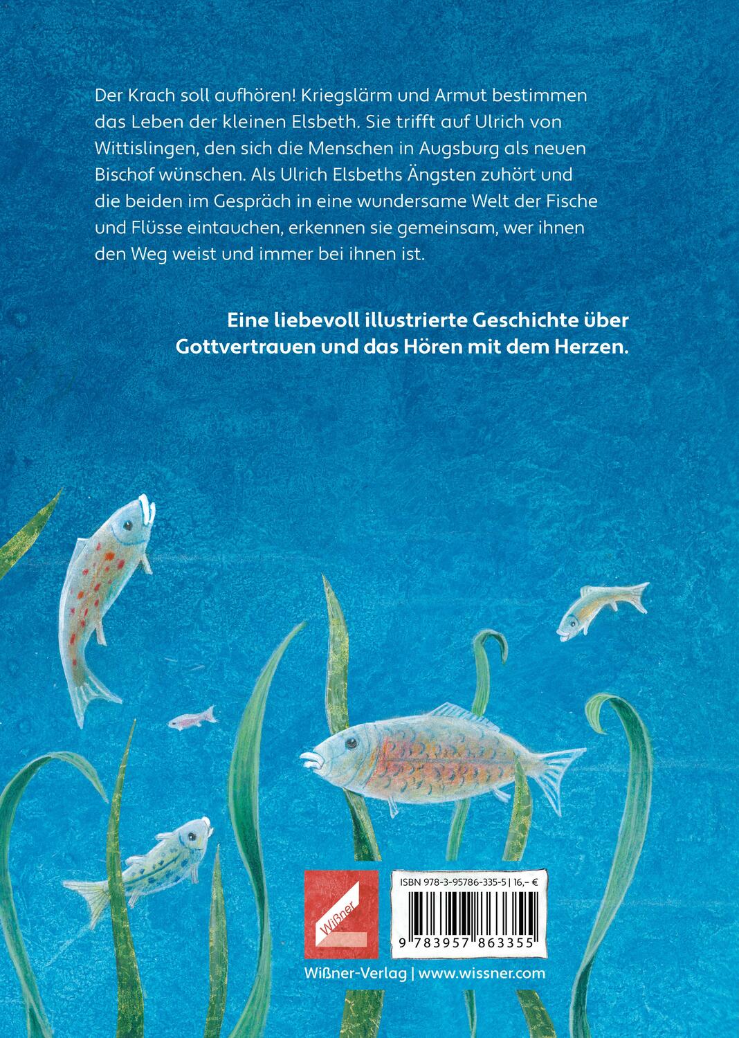 Rückseite: 9783957863355 | Elsbeth, die Fische und der heilige Ulrich | Anna Maria Praßler | Buch