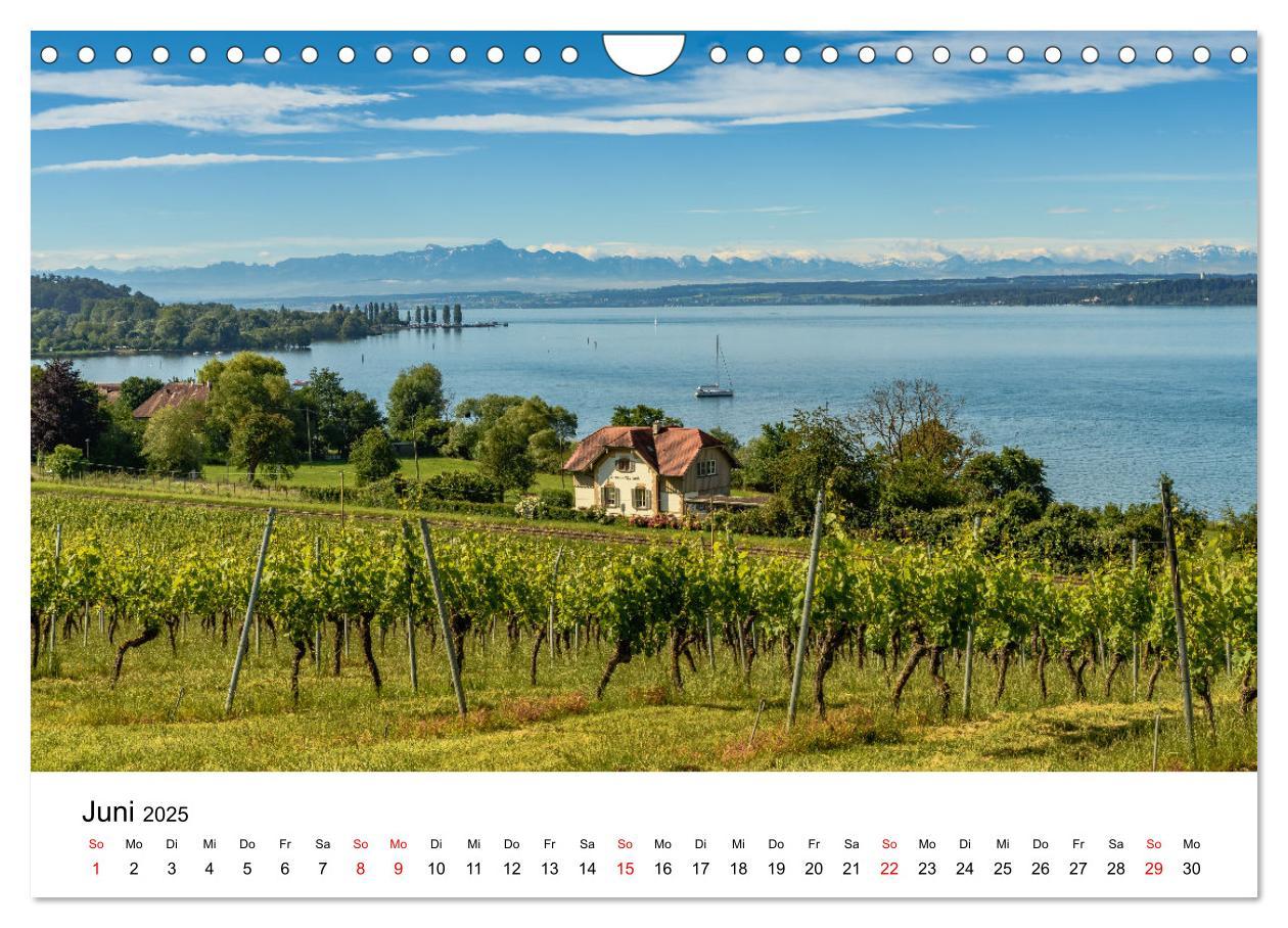 Bild: 9783435068432 | Urlaubsregion Bodensee (Wandkalender 2025 DIN A4 quer), CALVENDO...