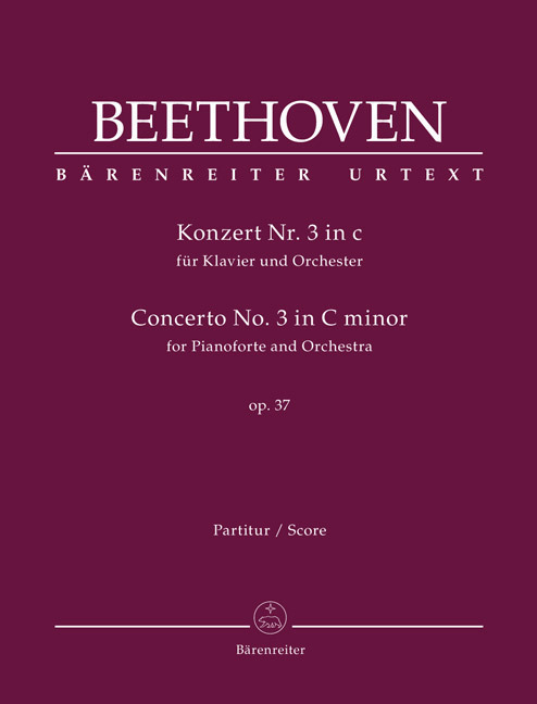 Cover: 9790006522996 | Konzert Nr. 3 in c für Klavier und Orchester op. 37, Partitur