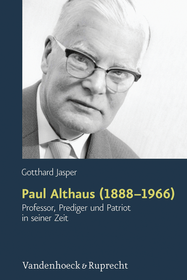 Cover: 9783525550533 | Paul Althaus (1888-1966) | Gotthard Jasper | Buch | 430 S. | Deutsch