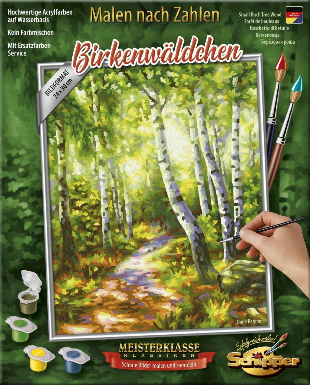 Cover: 4000887928011 | Schipper Malen nach Zahlen - Birkenwäldchen | Schipper | Spiel | 2019