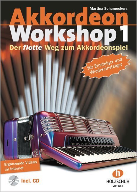 Cover: 4031659017602 | Akkordeon Workshop, Band 1 | Der flotte Weg zum Akkordeonspiel
