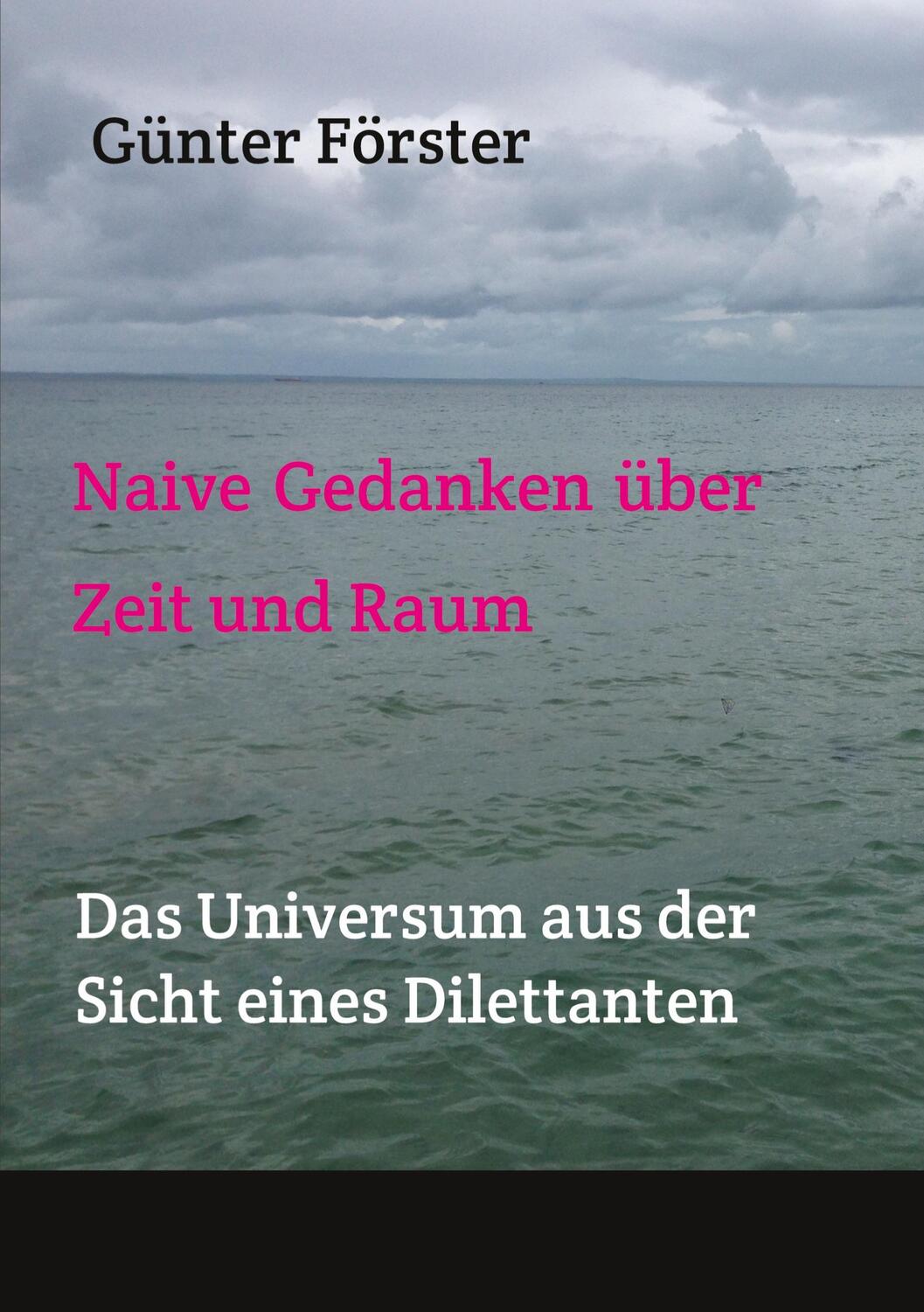 Cover: 9783743936829 | Naive Gedanken über Zeit und Raum | Günter Förster | Taschenbuch