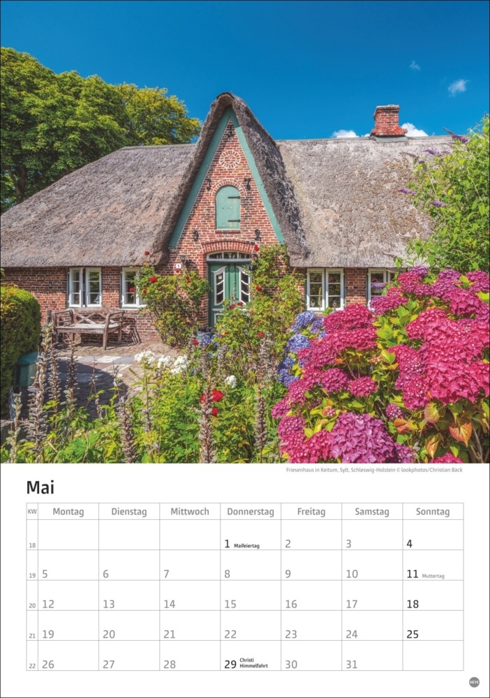 Bild: 9783756405565 | Deutschlands Küsten Kalender 2025 | Kalender | Spiralbindung | 13 S.