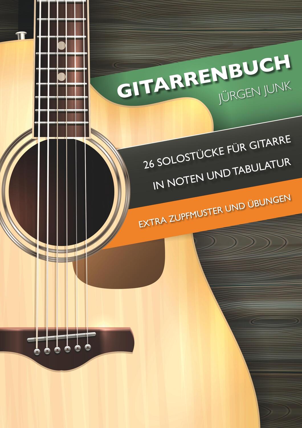 Cover: 9783738631715 | Gitarrenbuch | 26 Solostücke für Gitarre | Jürgen Junk | Taschenbuch