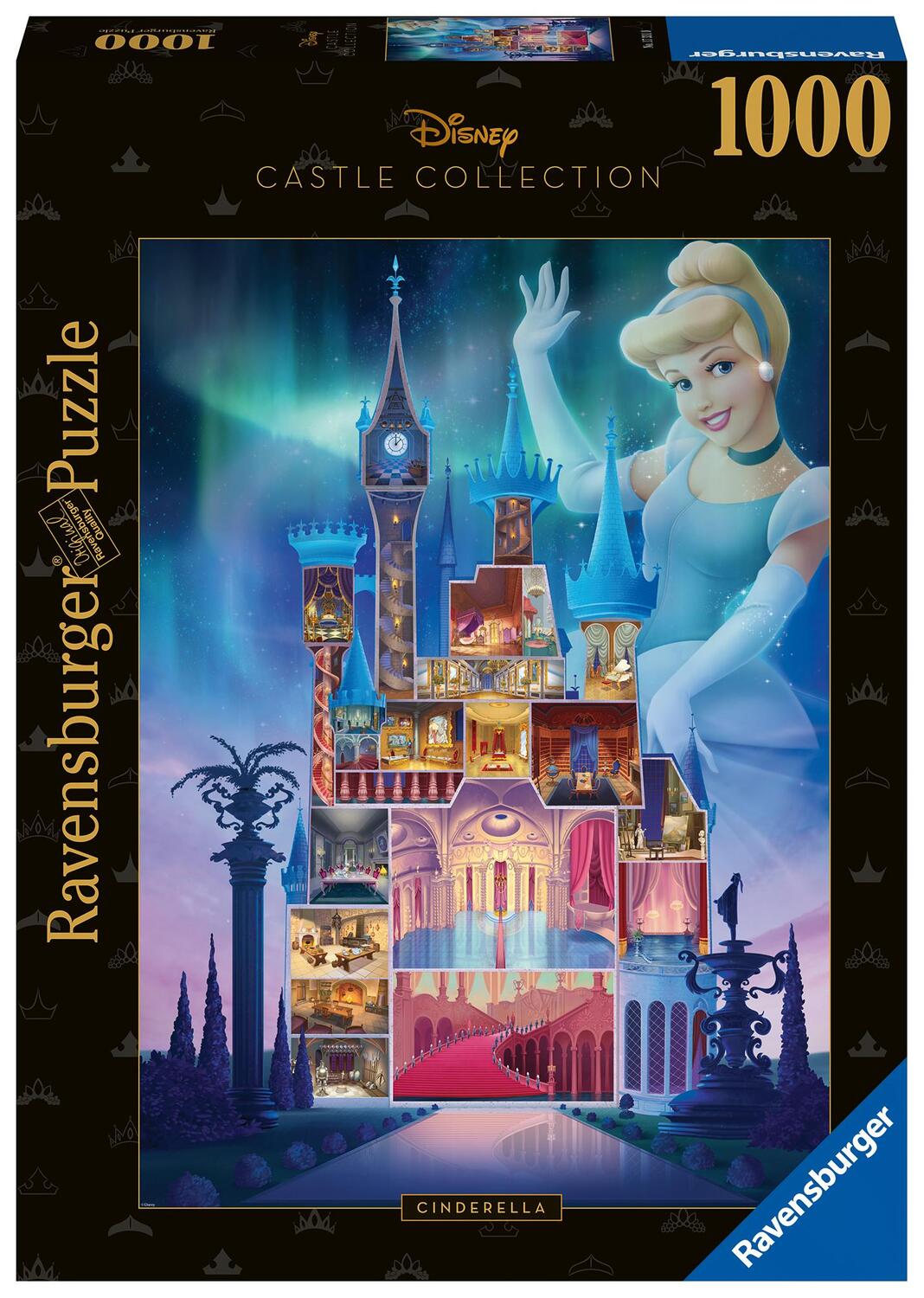Cover: 4005556173310 | Ravensburger Puzzle 17331 - Cinderella - 1000 Teile Disney Castle...