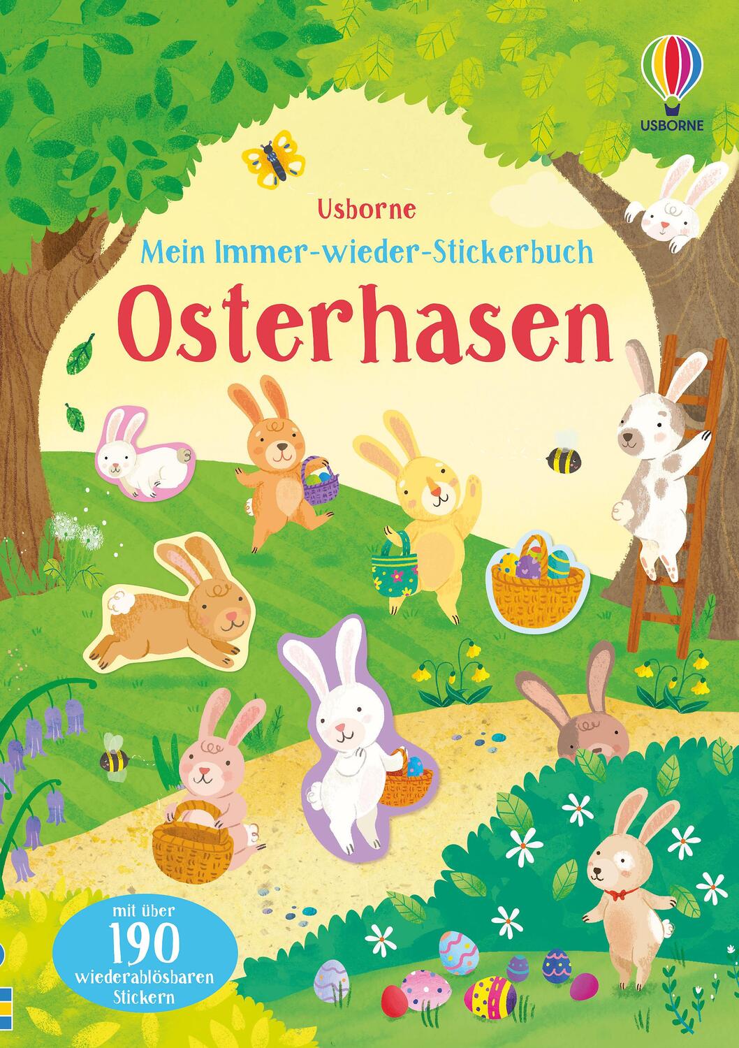 Cover: 9781789416428 | Mein Immer-wieder-Stickerbuch: Osterhasen | Kristie Pickersgill | Buch