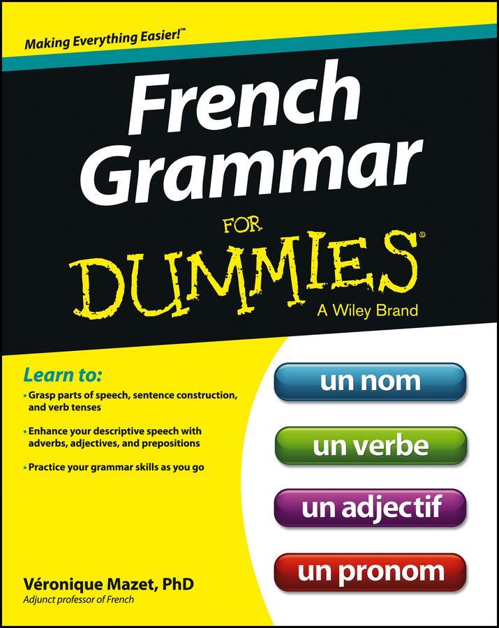 Cover: 9781118502518 | French Grammar For Dummies | Veronique Mazet | Taschenbuch | 384 S.