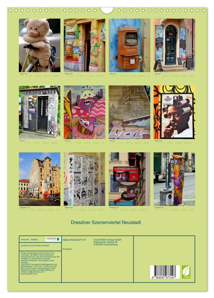 Bild: 9783435977147 | Dresdner Szenenviertel Neustadt (Wandkalender 2025 DIN A3 hoch),...