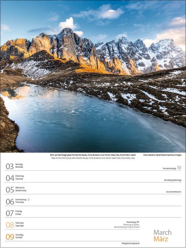 Bild: 9783731877202 | Zauber der Alpen 2025 | Verlag Korsch | Kalender | Spiralbindung